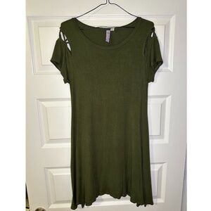 Francesca's Green Casual Dress